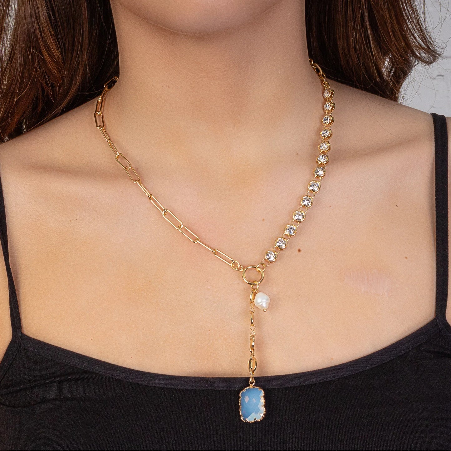 Dainty Pendant Necklace - Gold