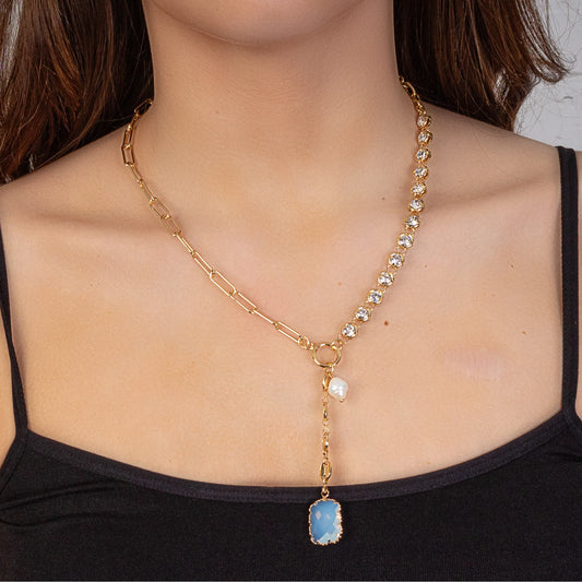 Dainty Pendant Necklace - Gold